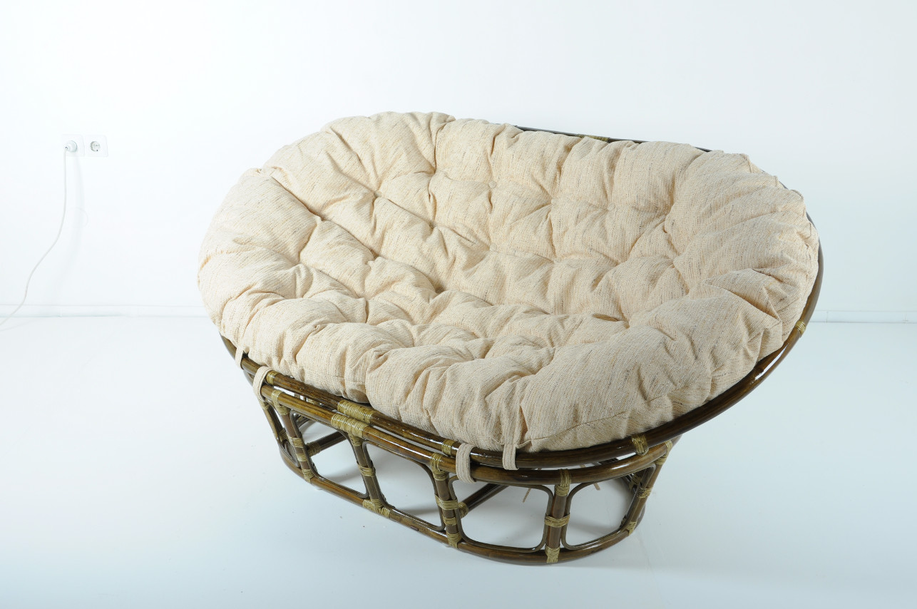 Кресло мягкое зеленое с подушкой "Олива" Mamasan VINOTTI  00-3885514 Зеленый  - Вид №1