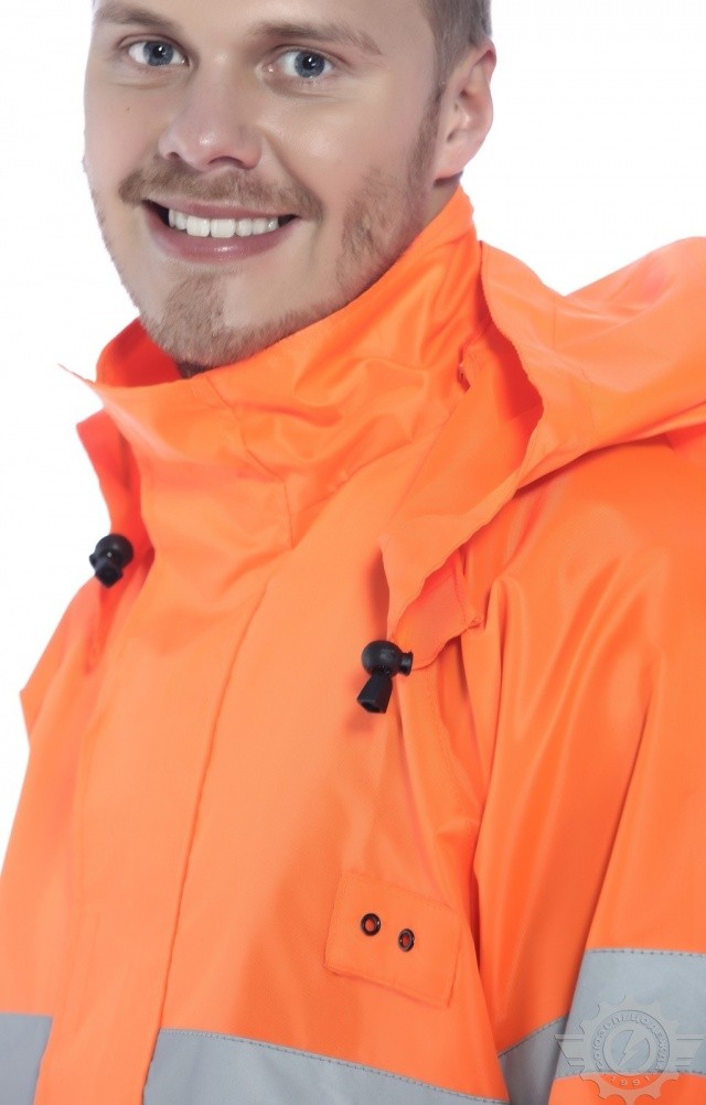 5029703 Куртка-ветровка с СОП оранжевая  Распродажа спецодежды  размер 52-54/182-188 Спецодежда  - Вид №6