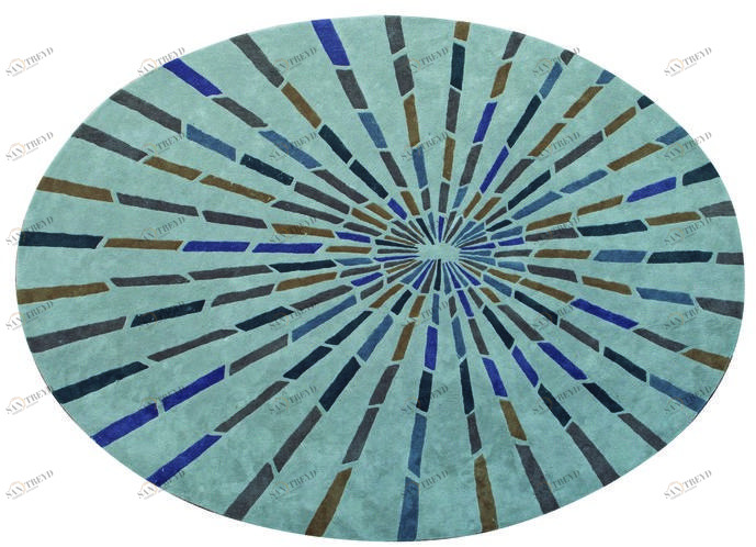 Roche Bobois Ковер из круглой ткани с рисунком sun-id-1420927