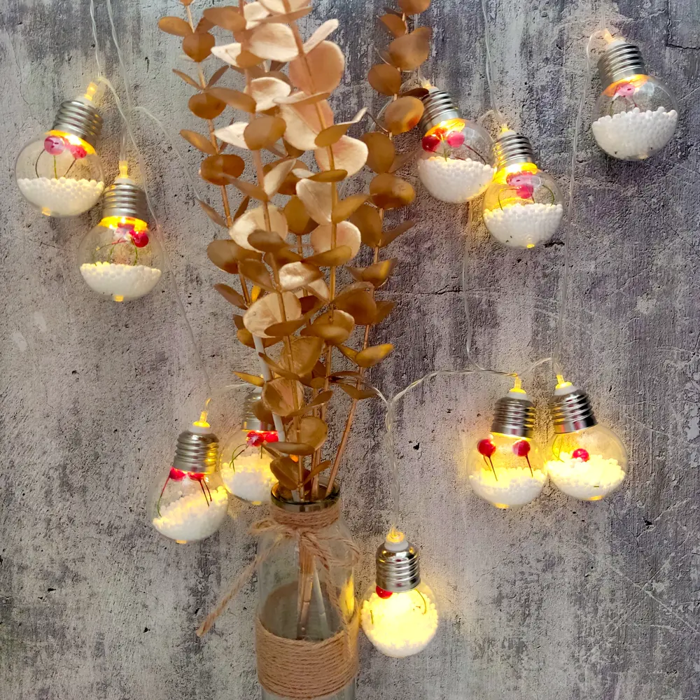 88943036 Электрогирлянда Лампочки 20x0.5 м теплый белый свет STLM-0960566 Santreyd  - Вид №12