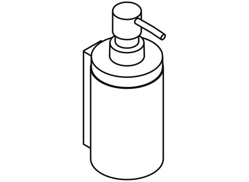 900.06.00140 Дозатор мыла с держателем HEWI System 900 - Вид №6