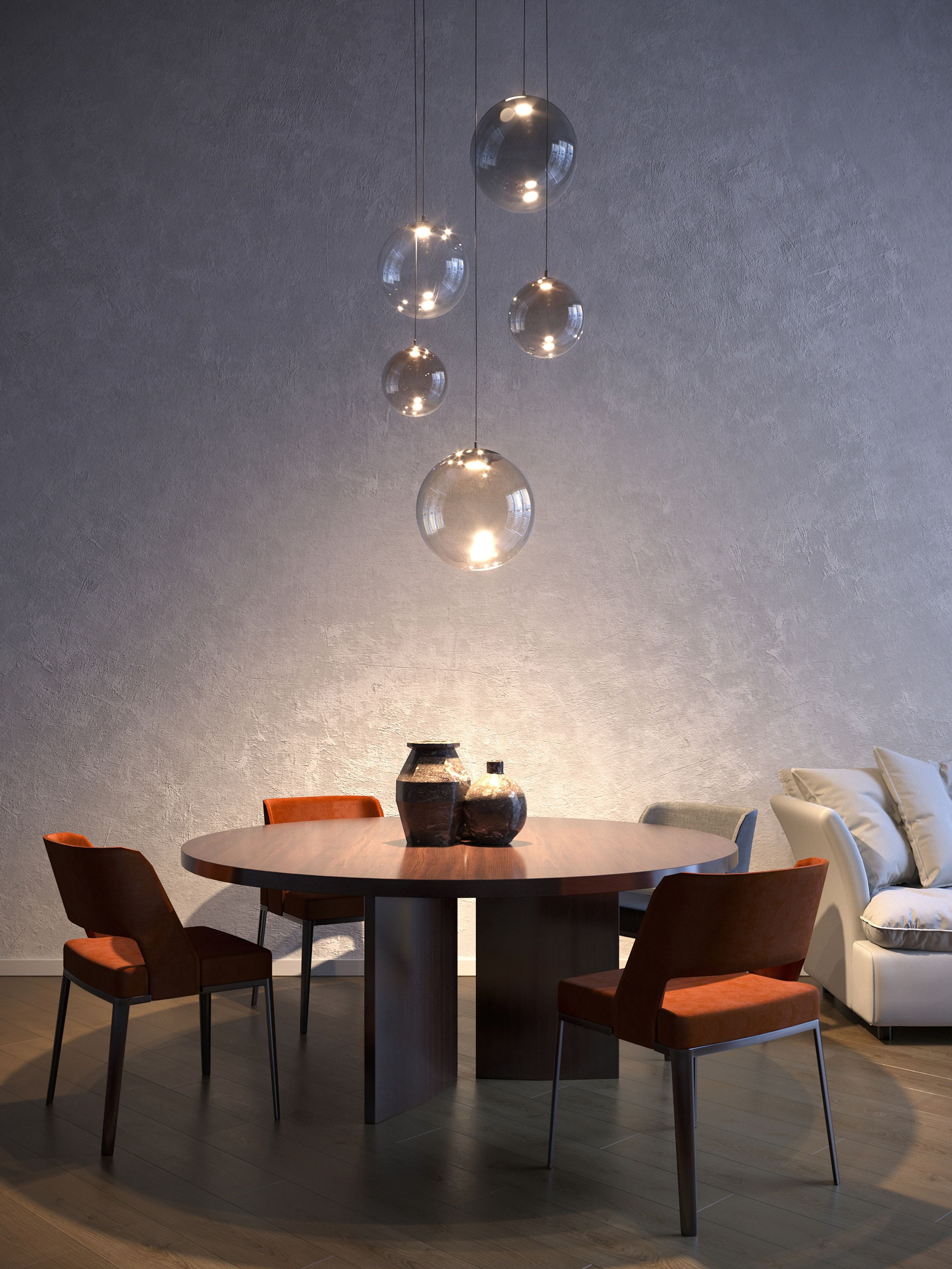 Выдувное стекло светодиодный подвесной светильник Cangini & Tucci Pit ARCH-00052128 - Вид №4