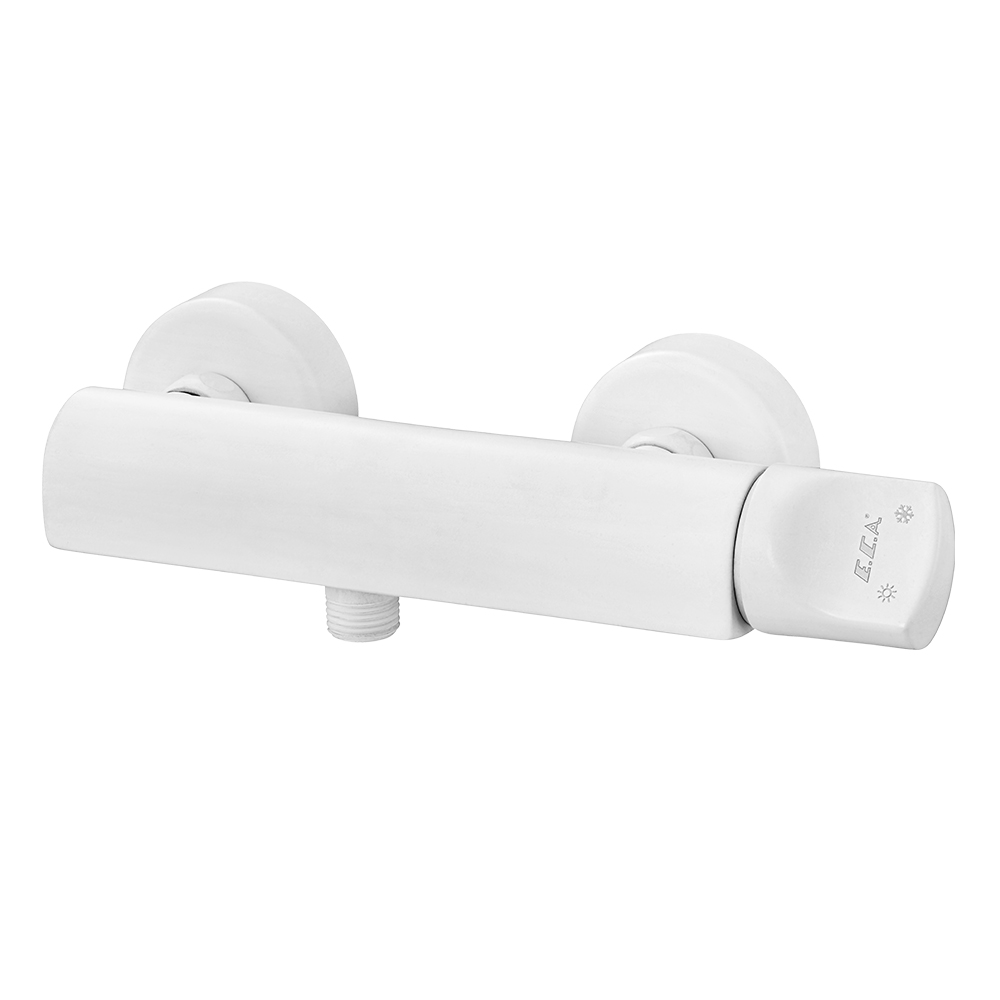 102154023c4  Смеситель для душа Myra - белый матовый Eca  - Вид №1