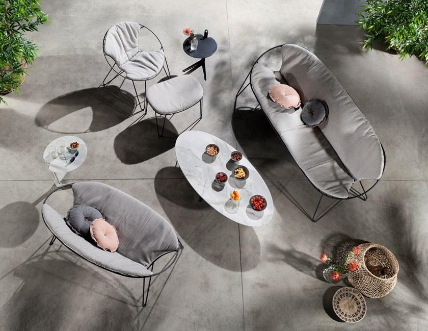 Joli Мягкое штабелируемое кресло из ткани Wire sun-id-1443426 - Вид №11