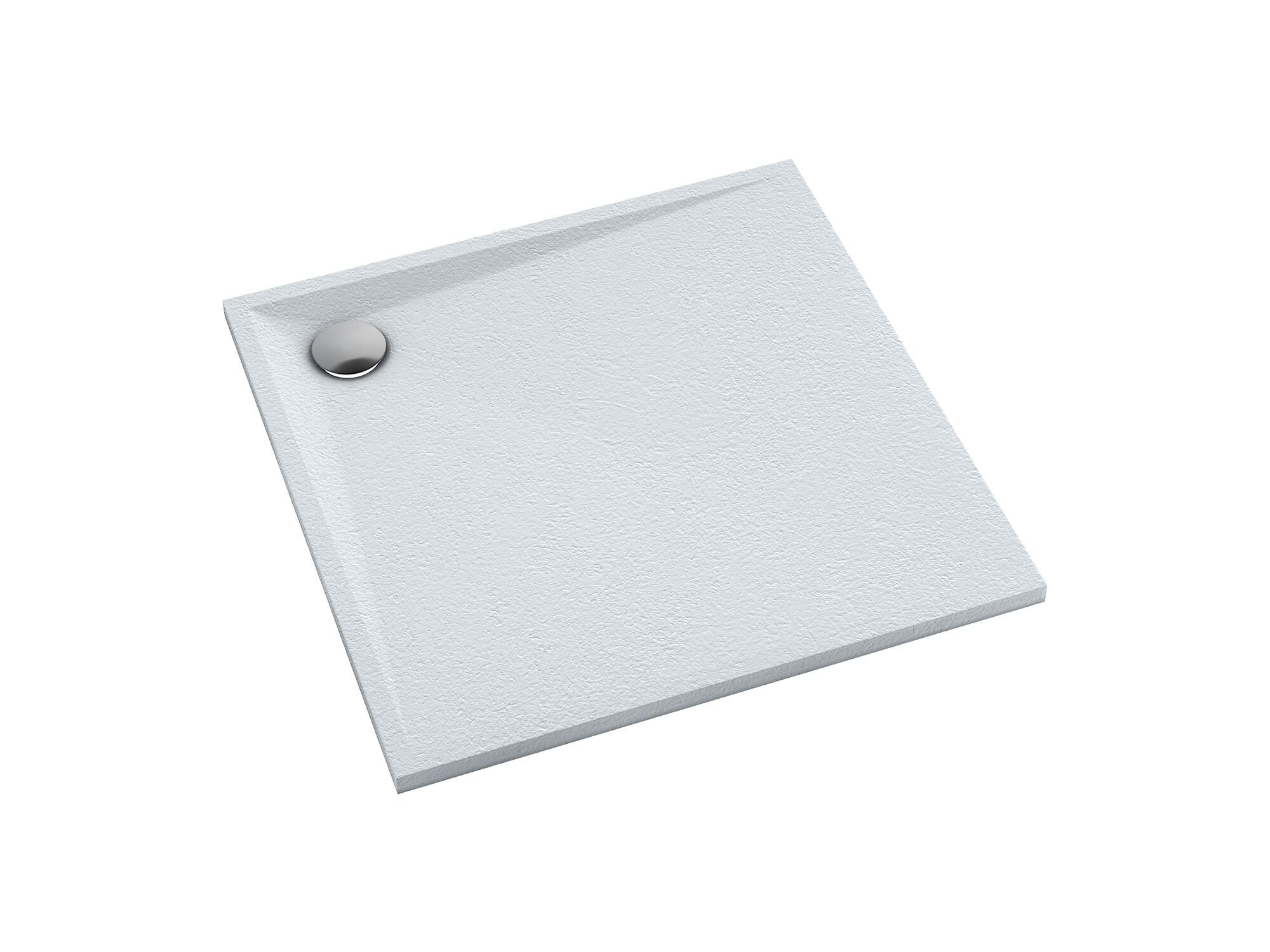 Нескользящий квадратный поддон для душа из композитного материала OMNIRES Stone ARCH-00061493