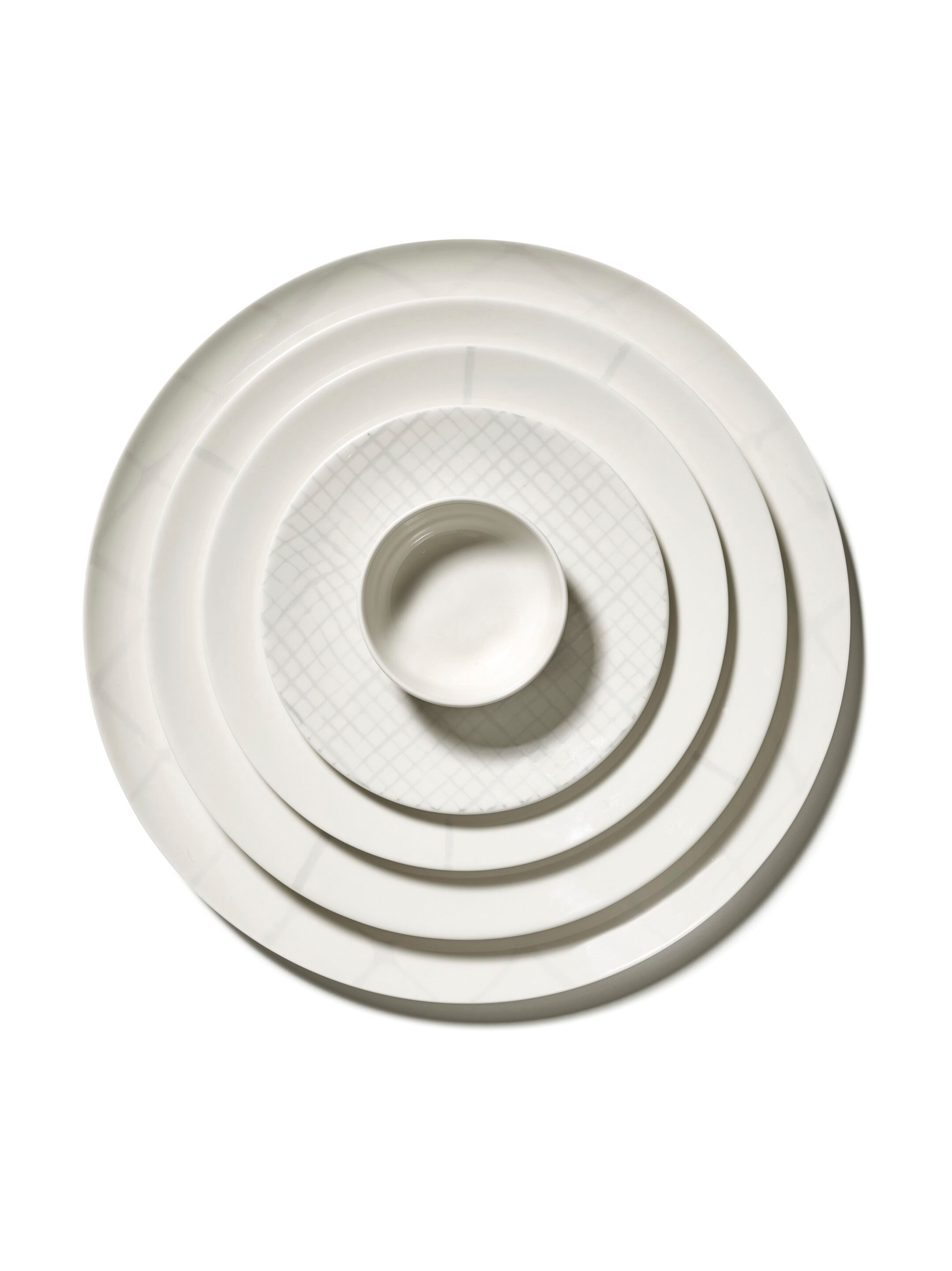 Фарфоровая плоская круглая тарелка Serax Zuma ARCH-00038614 - Вид №16