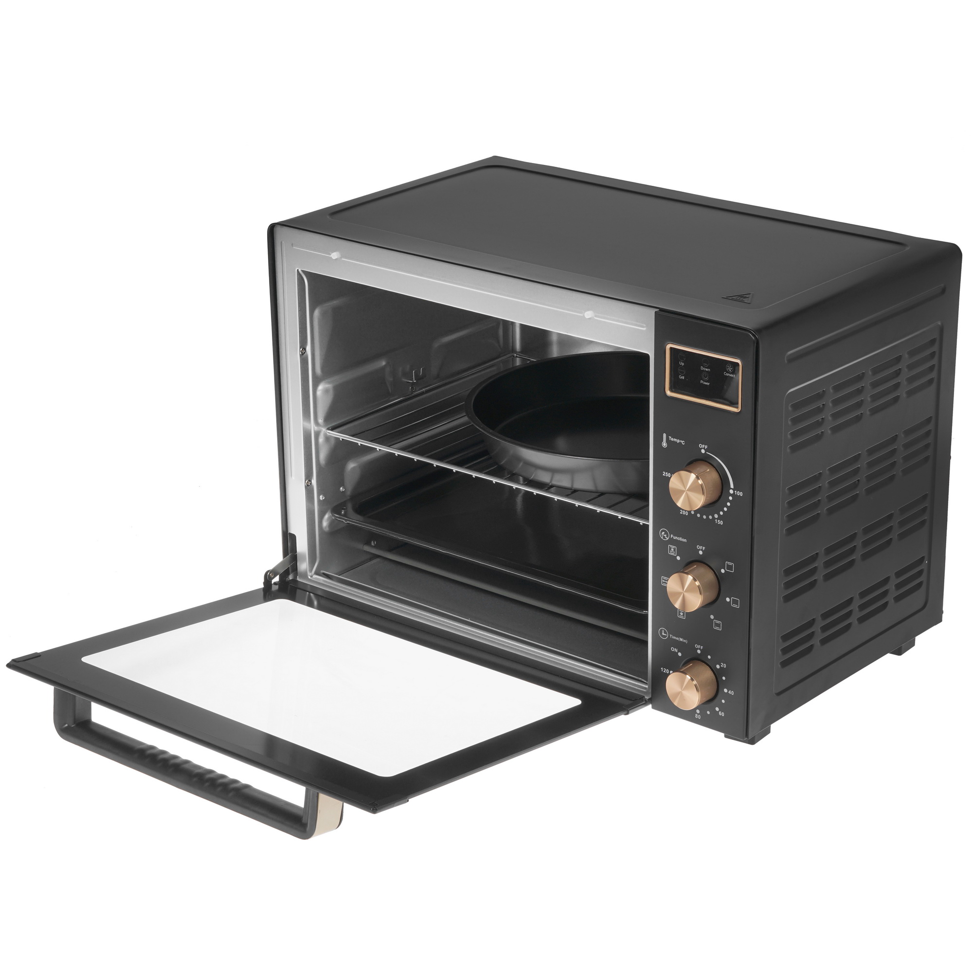 8199699 Мини-печь Kraft Technology TCH-MO 6012 RKDGLB черный STDN-0107629  - Вид №4