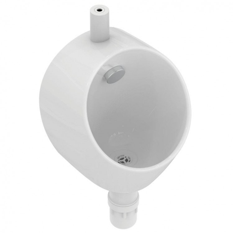 E189301 MINI Писсуар со стандартным смывом, верхняя подводка, с внешним сифоном Ideal Standard SPHERO