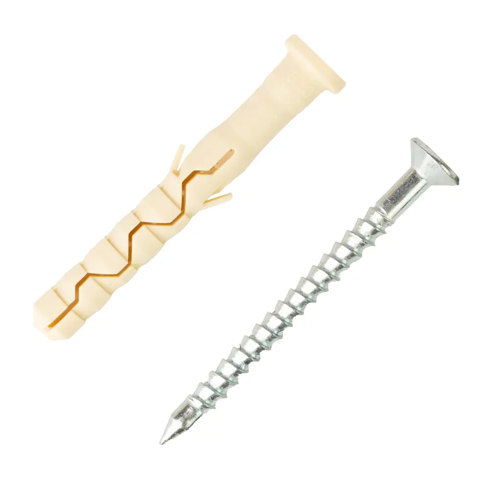 Дюбель-гвоздь цилиндрический Европартнер нейлон 8x60 мм 10 шт STLM-2099310