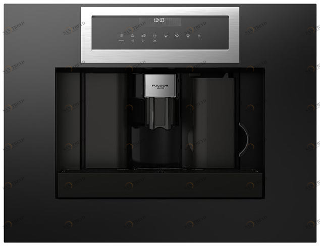 Fulgor Milano Встраиваемая автоматическая кофемашина с кофемолкой Compact 45 sun-id-1457109