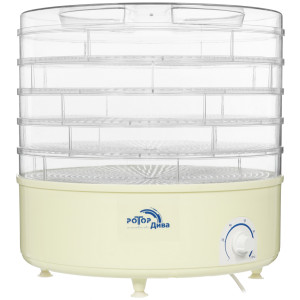 8122382 Сушилка для овощей и фруктов Ротор Дива СШ-007-10 белый