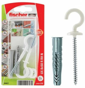 fischer italia Универсальное крепление с круглым крючком  94627