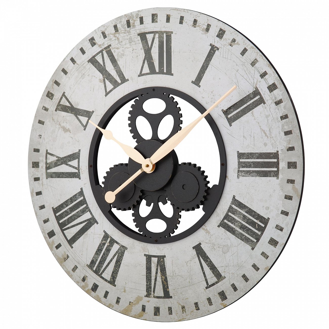 Часы настенные белые Tomas Stern 9081 TOMAS STERN ДИЗАЙНЕРСКИЕ 00-3872804 Белый  - Вид №1