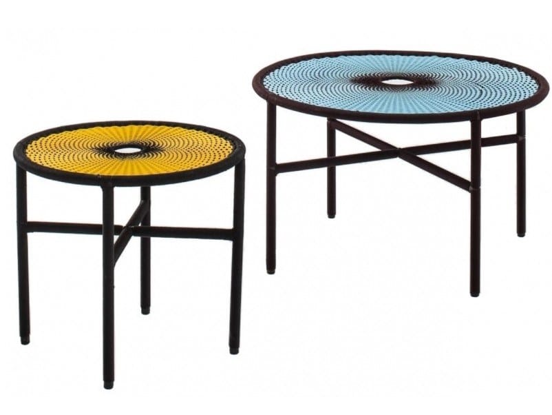 Журнальный столик из стали и цветной полиэтиленовой проволоки MOROSO M'afrique ARCH-00065234 - Вид №1