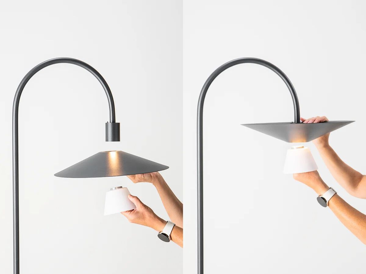 Металл затемняемый светодиодный торшер Estiluz Belt ARCH-00089498 - Вид №3