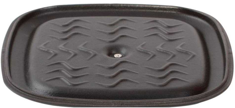 K 1226 Набор посуды / чугунная кастрюля с внутренним керамическим покрытием и крышкой: 100% чугун, высокопрочная внутренняя керамическая эмаль бежевого цвета, свод крышки, поддерживающий необходимый уровень влажности внутри кастрюли, быстрый и равномерный Santreyd  - Вид №3