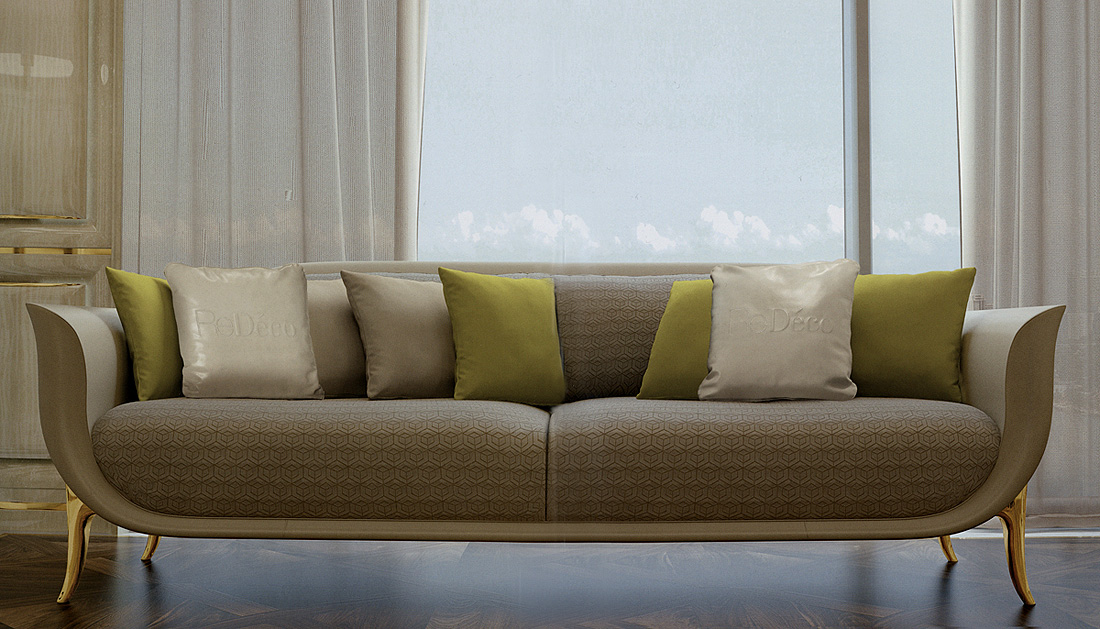 Диван  REDECO 2114/P/3/WP Trilogy