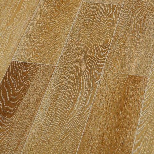 Массивная доска Magestik floor С покрытием Беленый () (400-1800)x150x18мм Дуб с брашью (Текстурированная) 400-1800х150 мм MGK Magestic floor 2600300187 - Вид №5