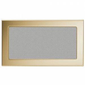 Вентиляционная решетка Kratki 17х30 (золото)
