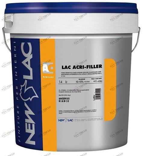 NEW LAC Заполняющая грунтовка на основе акриловых смол Fondi per muro sun-id-1390732