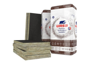 Гидрофобная панель из минеральной ваты для термоакустической изоляции