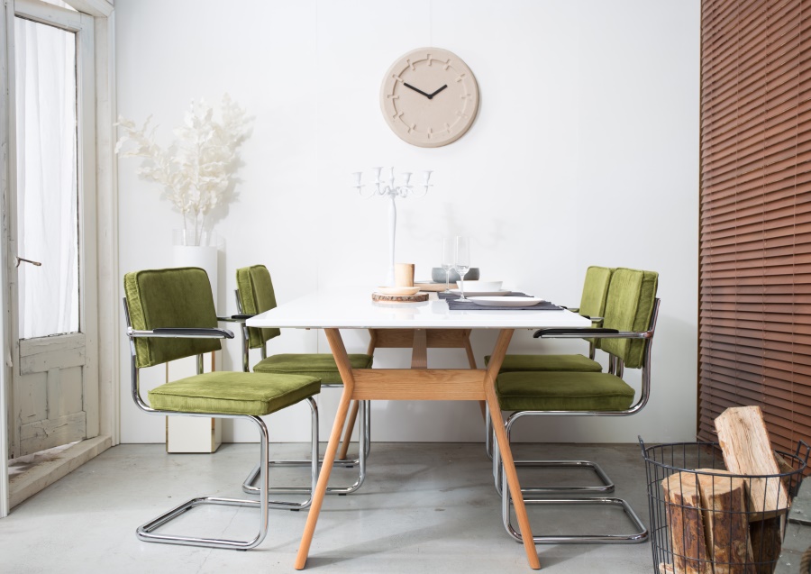 Кресло Ridge Rib красное Zuiver 1006051 - Вид №2