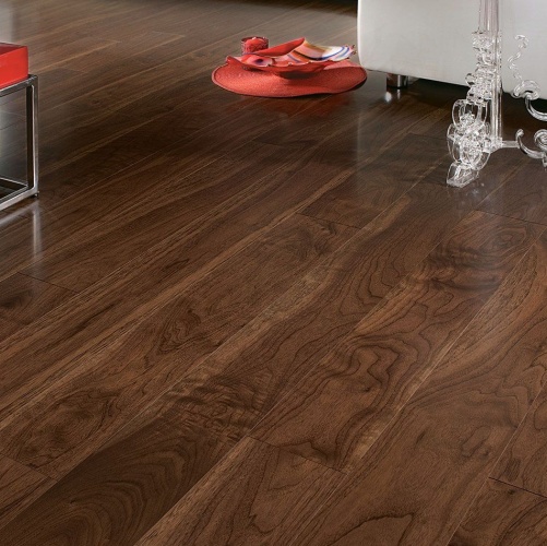 Паркетная доска Coswick Классическая Классический Американский 190мм Лак Орех американский Натур (Гладкая) 600…2100х190 мм 13613161 - Вид №2