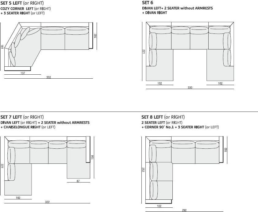 Sits Подставка для ног из ткани Ronja sun-id-1440474 - Вид №5