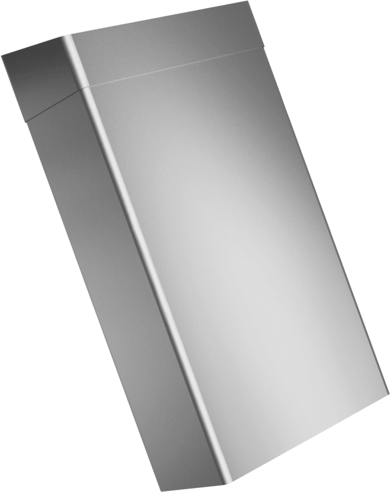 P710-S Мусорный бак из нержавеющей стали объемом 30 л с самозакрывающейся крышкой