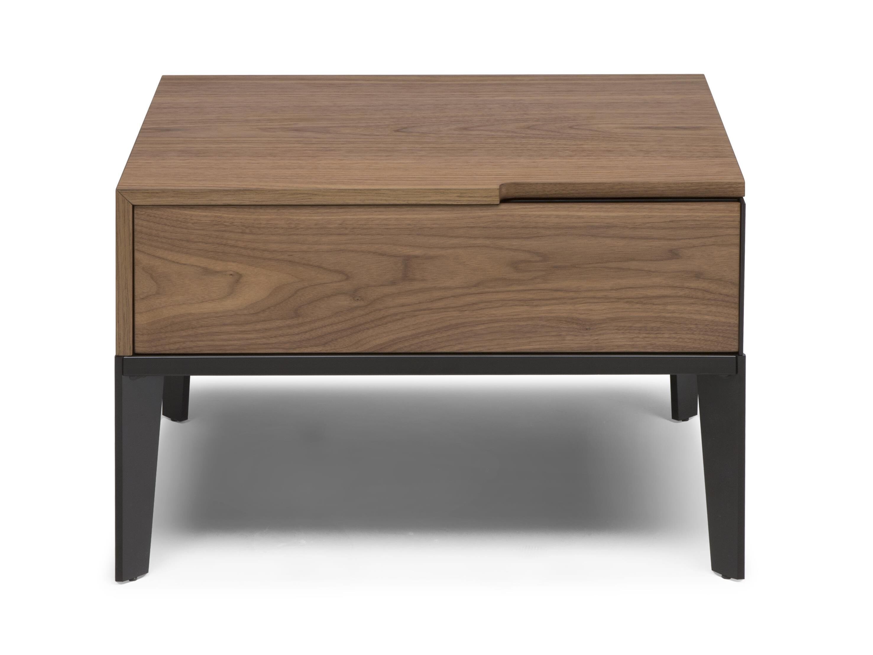 Тумбочка из грецкого ореха с ящиками Natuzzi Italia Mondrian ARCH-00028522