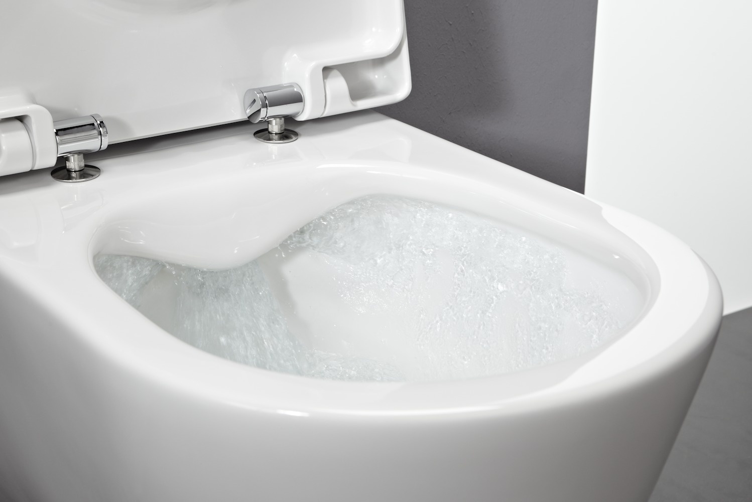 H8209650000001 Унитаз подвесной компакт, с глубоким смыванием LAUFEN PRO - Вид №15