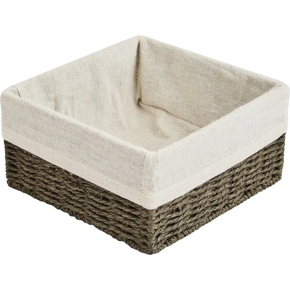 SPACEO Корзина для хранения в современном стиле 20×10×20 см графит 89344352 Kub STLM-1510663