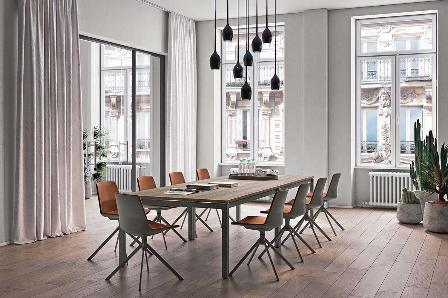 Модульный рабочий стол Quadrifoglio Group дизайн-офис ARCH-00089584 - Вид №8