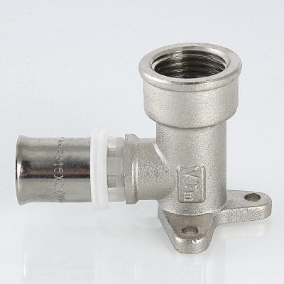 VTm.254H.N.001604 Пресс-фитинг – водорозетка удлиненная Valtec 16 мм х 1/2"  - Вид №12