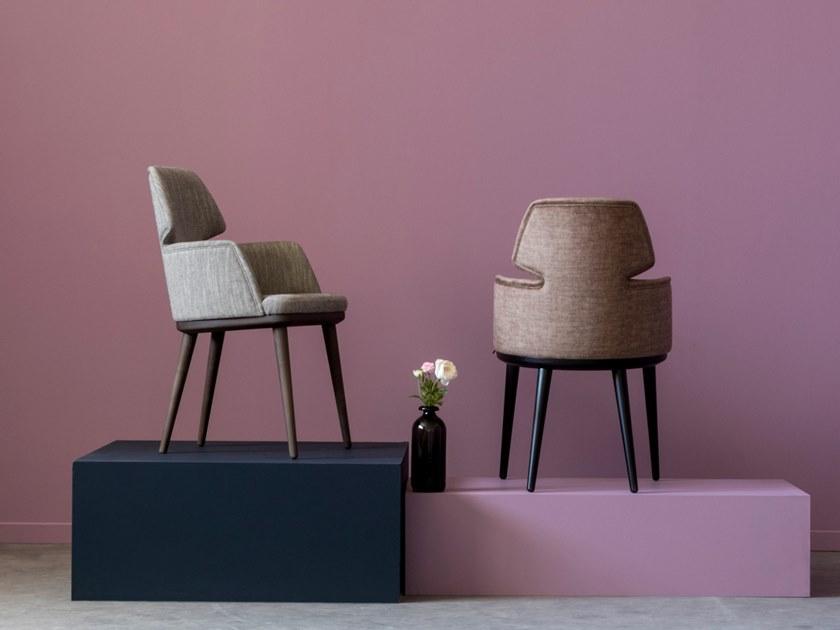 Anesis Стул из ткани с подлокотниками  A83  - Вид №5