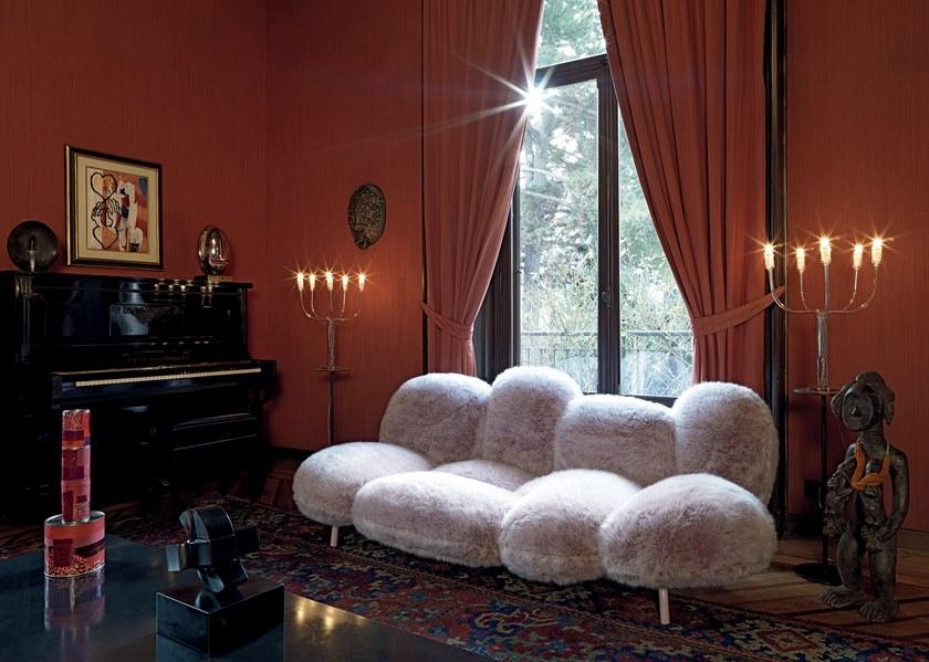 edra Диван из искусственного меха Cipria Cpr010 - Вид №3