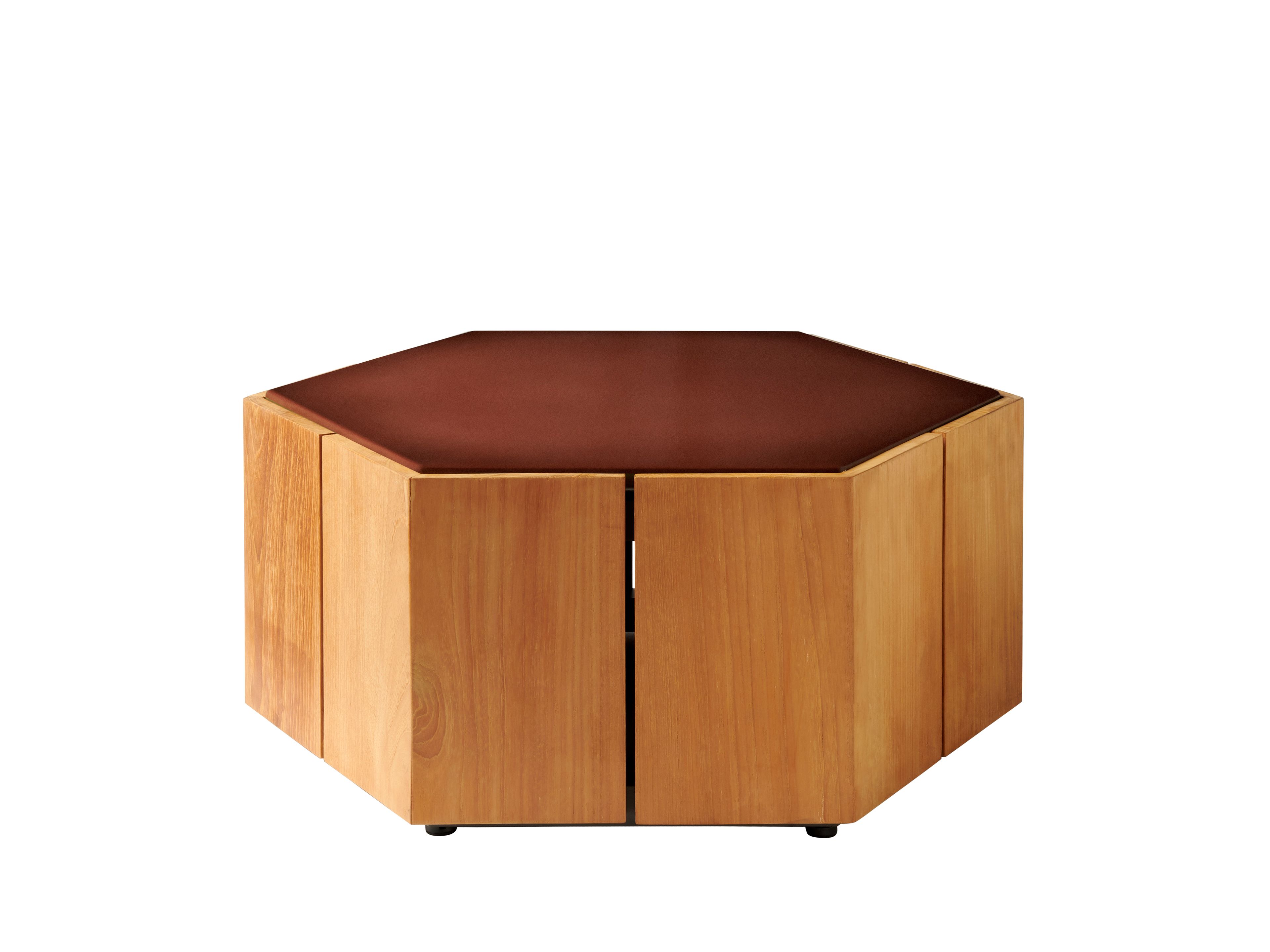 Шестигранный садовый столик TRIBÙ Hexagon ARCH-00026393 - Вид №5