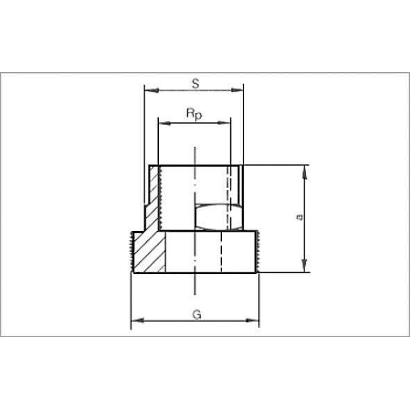 133702234 SANHA 3370 разъемн.соед.с плоск.упл. с накидной гайкой 2x23/4 мм  - Вид №1