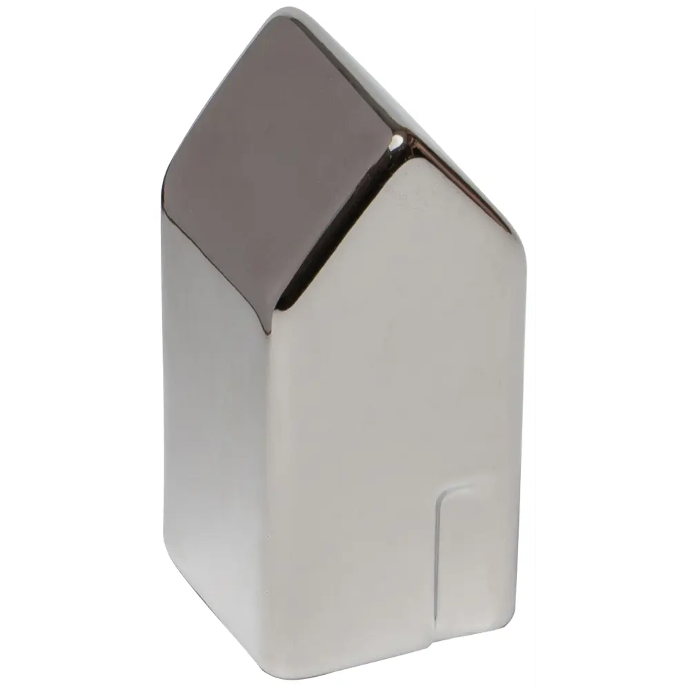 Декоративная фигура домик керамика 4.5x10 см цвет серо-белый 89399398 STLM-2097968 Santreyd 