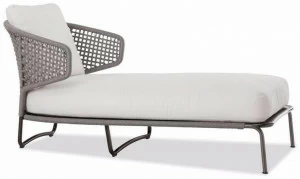 Minotti Мягкая садовая кушетка Aston cord outdoor