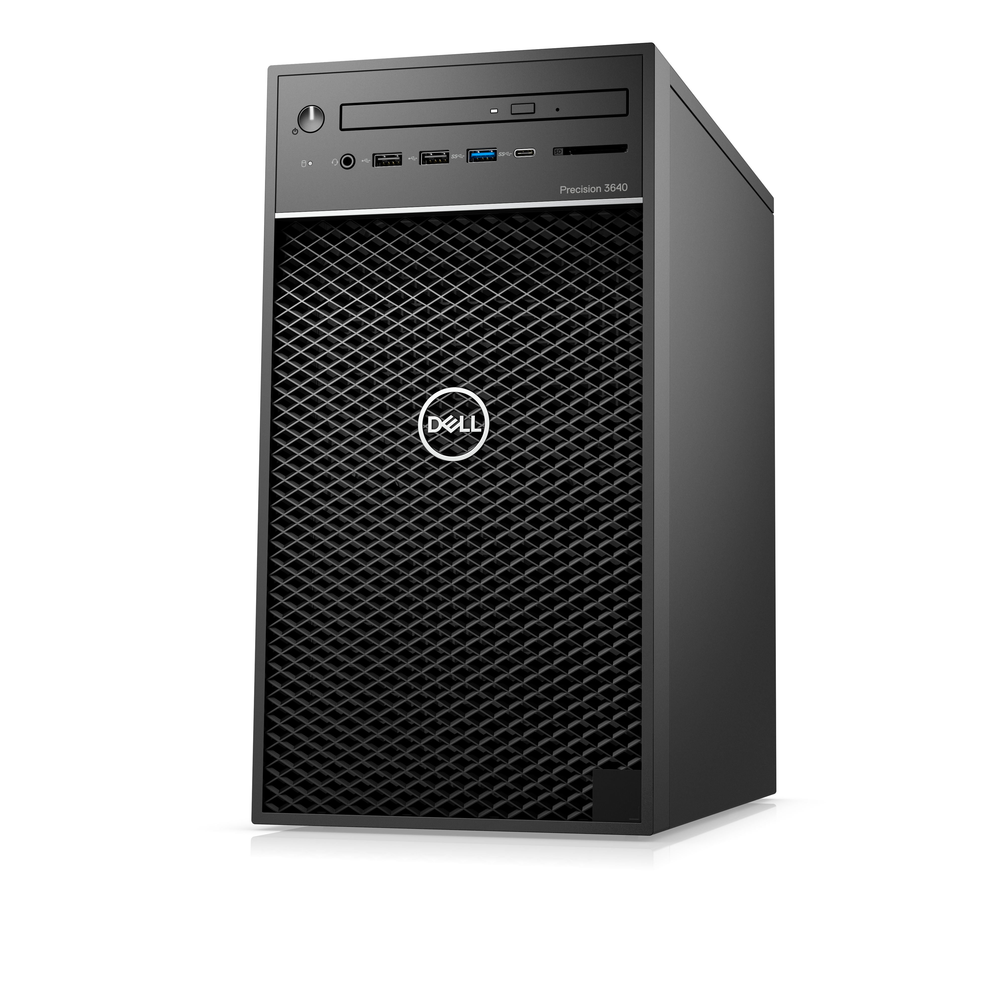 3640-2763 Precision t3640 mt intel core i7 10700(2.9ghz)/16(2*8)gb/ssd 512gb/dvd-rw/nvidia rtx 3070(8gb gddr6) 3dp/wifi/bt/3y nbd/black/w10p/tpm/psu 550w Dell Santreyd  - Вид №3