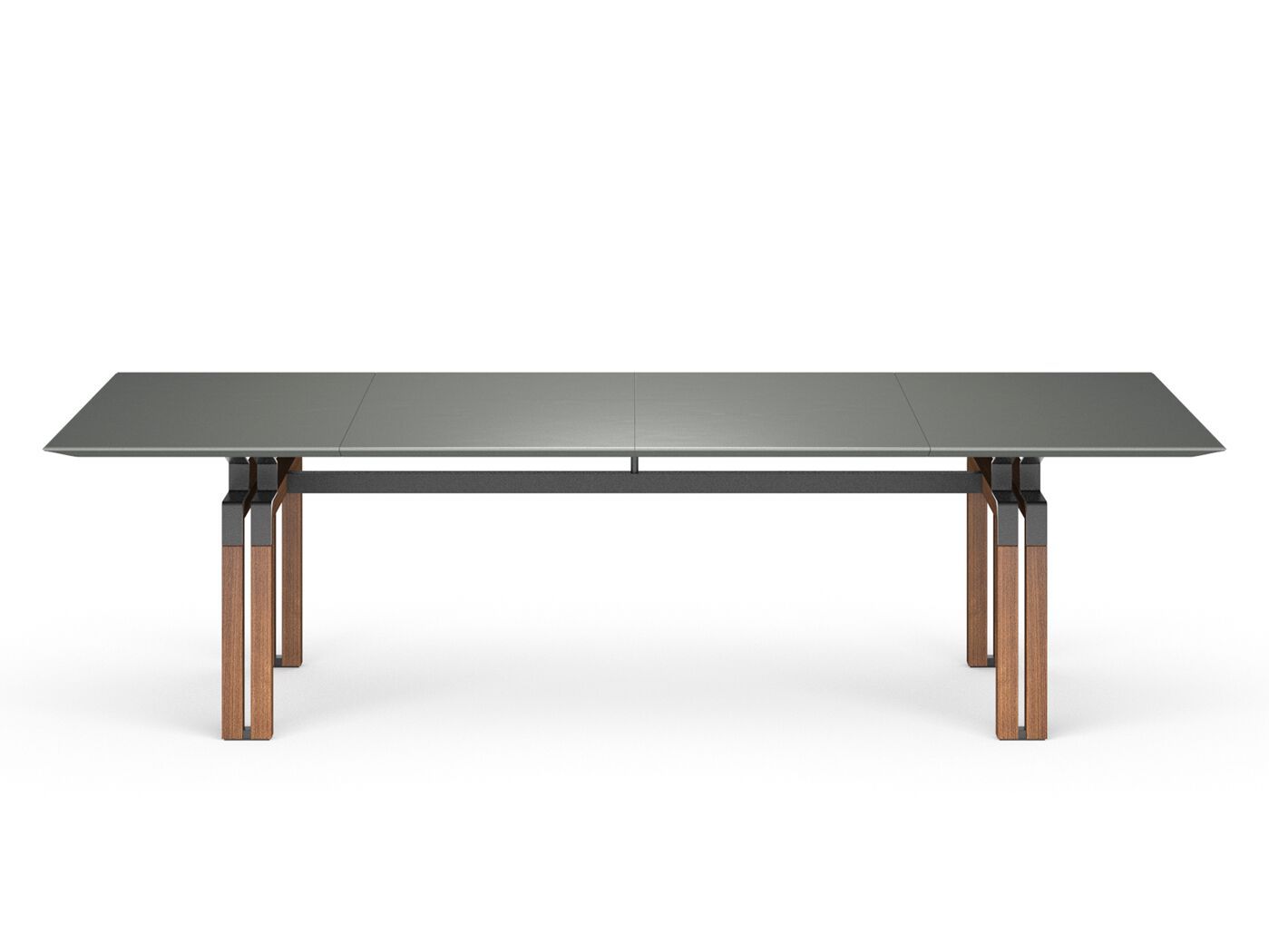 Прямоугольный стол для совещаний с кожаной обивкой i 4 Mariani ARCH-00139335