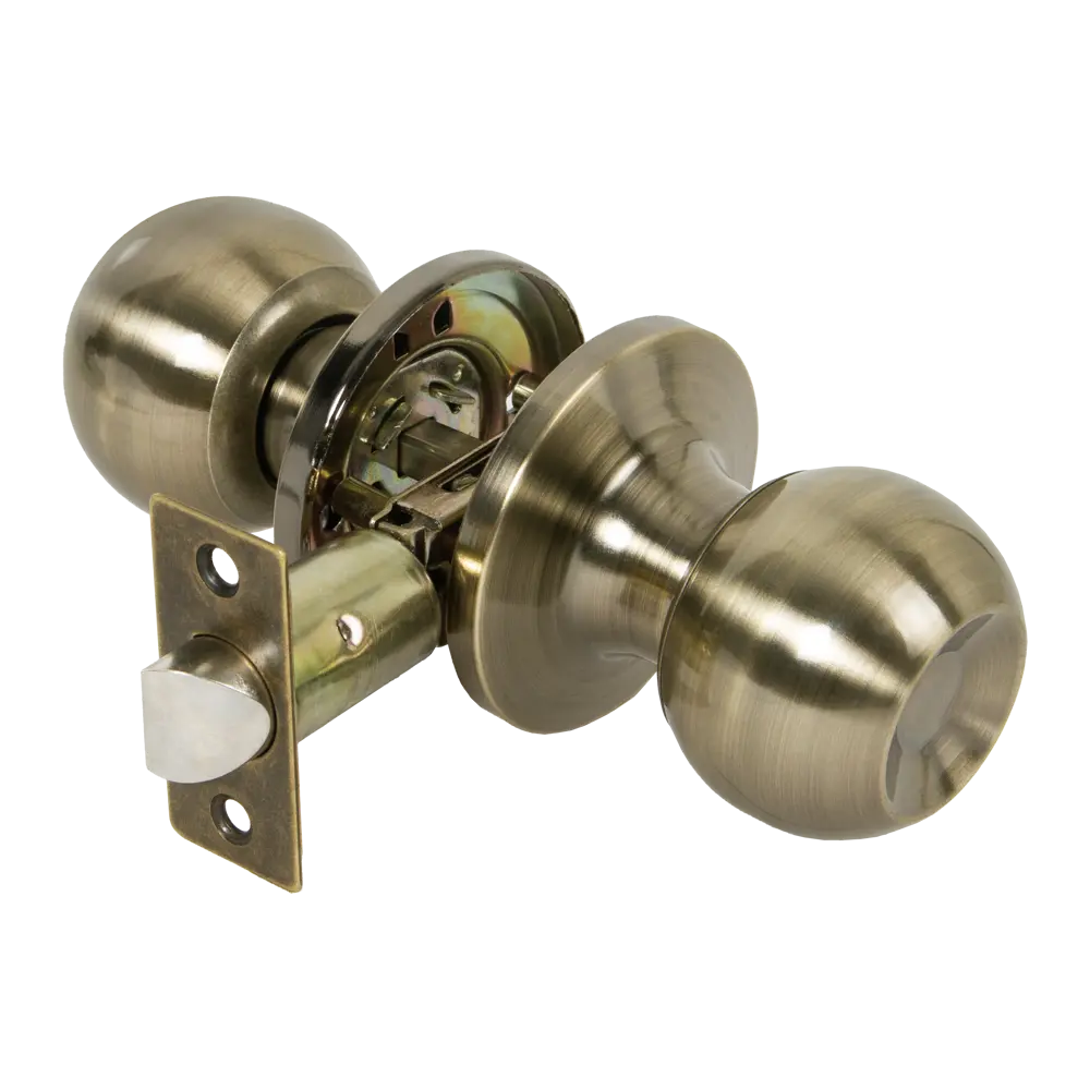 Дверная ручка-шар Фабрика замков 6073 бронза для межкомнатных дверей 89347023 STLM-1454935 - Вид №1