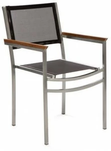 Il Giardino di Legno Штабелируемый садовый стул с подлокотниками Berbeda 5306