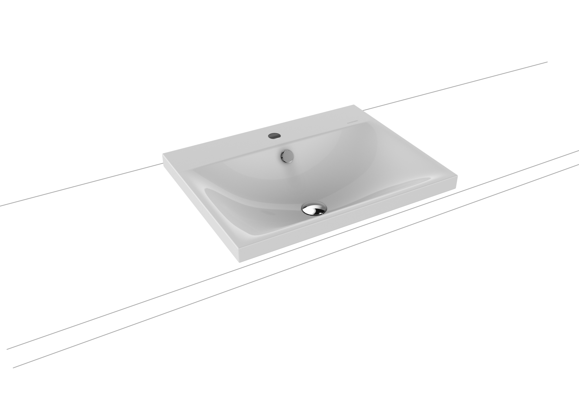 Умывальник KALDEWEI Сталь эмалированная 3040 145 Манхэттен 30403319145