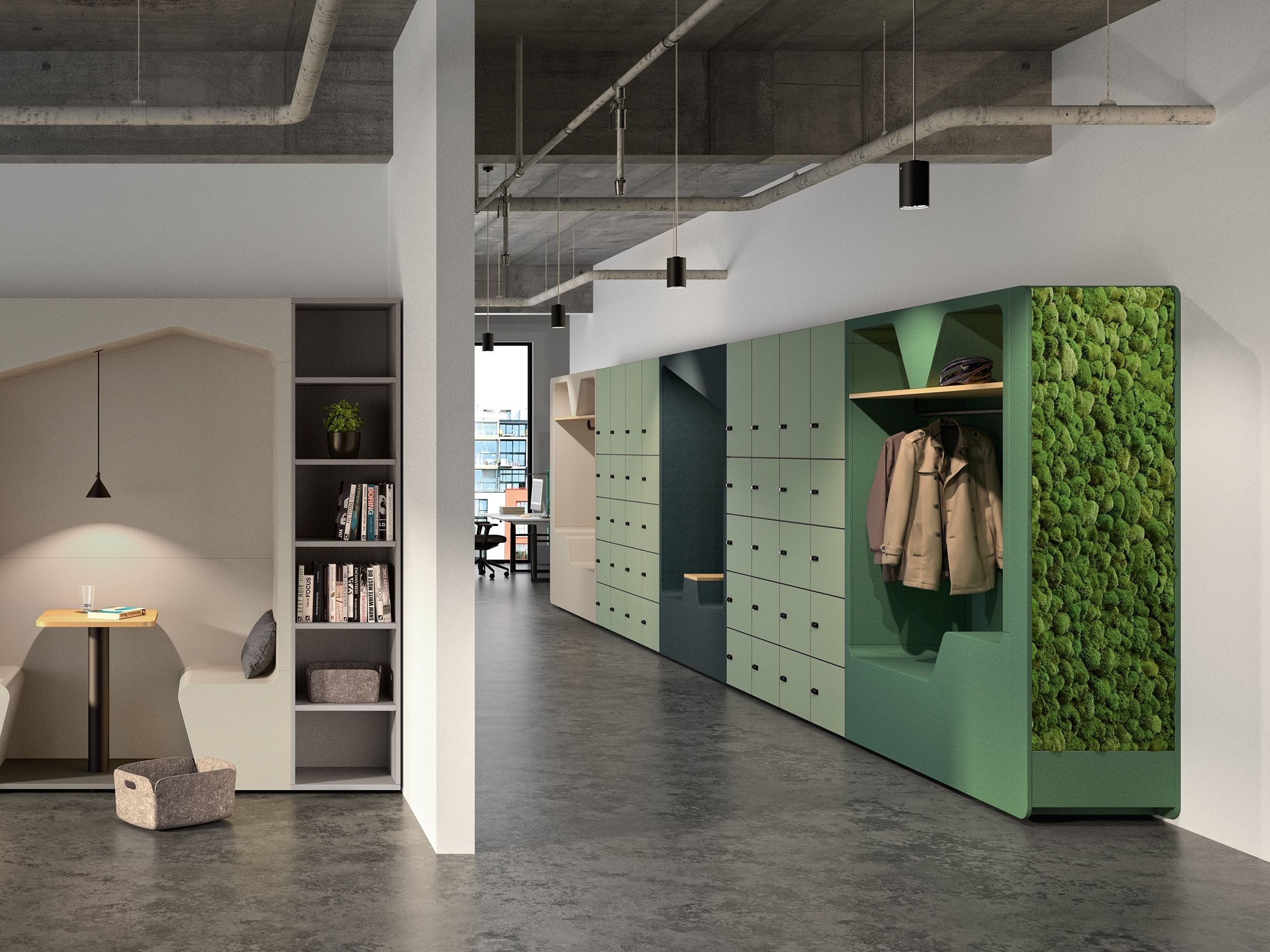 Вешалка для одежды для офиса werner works PARKOUR ARCH-00047666 - Вид №3