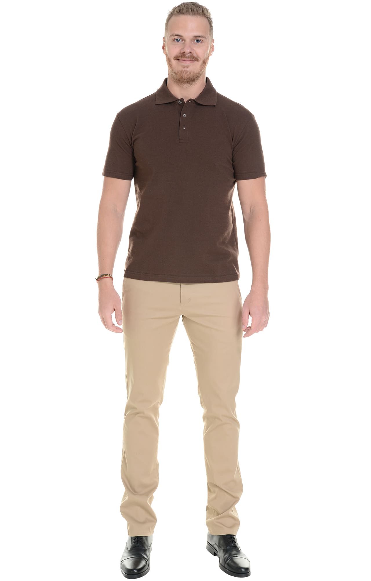 68270 Брюки  мужские beige (бежевые) El-Risto  Одежда для официантов  размер 58/182-188  - Вид №4