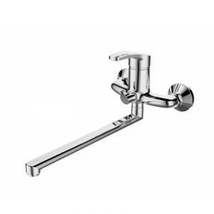 WW MX Арт. ISAR 553 Хром. Смеситель для ванны однорычажный. С поворотным длинным изливом.