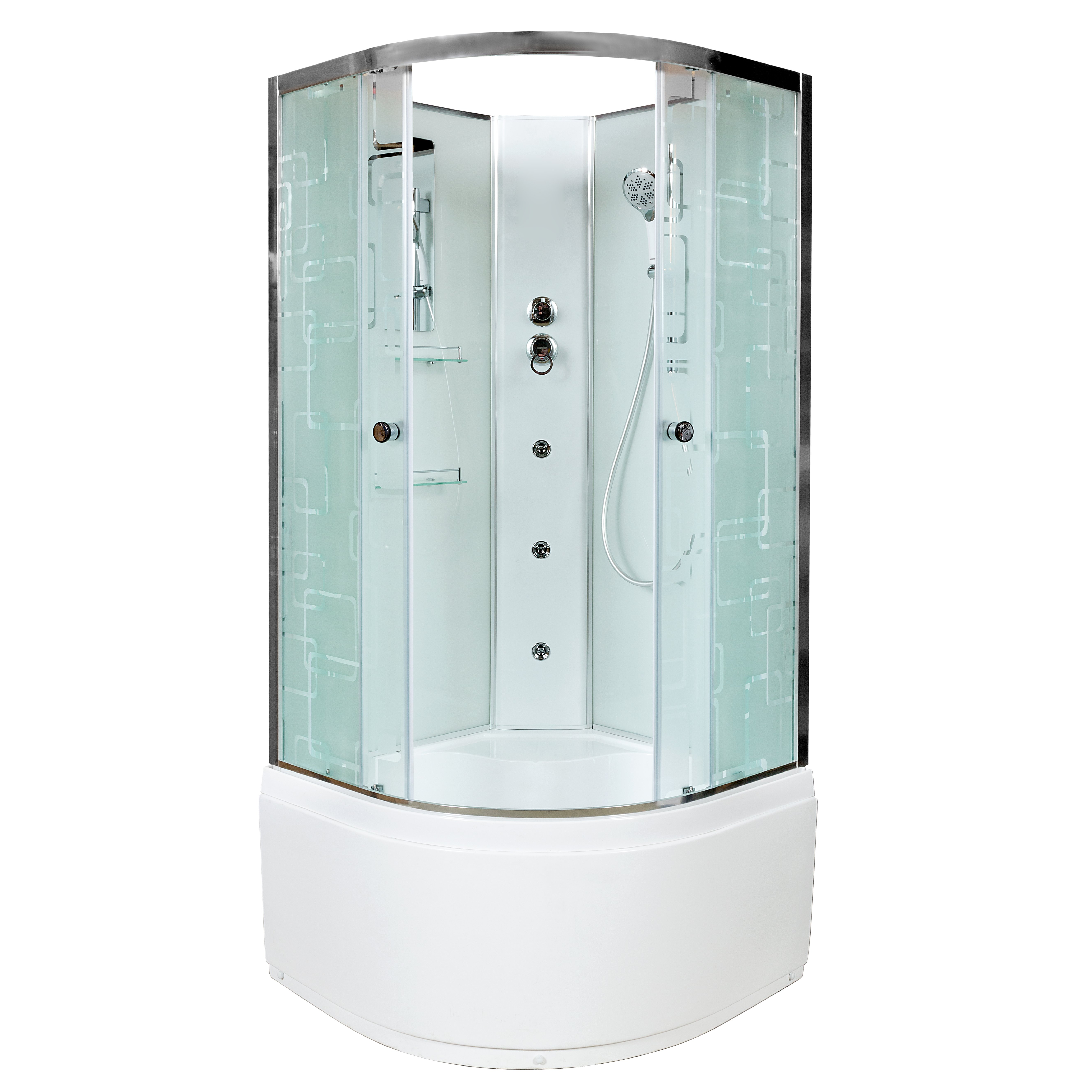 L 901 с электрикой Душевая кабина DETO Серия L ЕМ4510 N с гидромассажем (гм.) - Вид №35