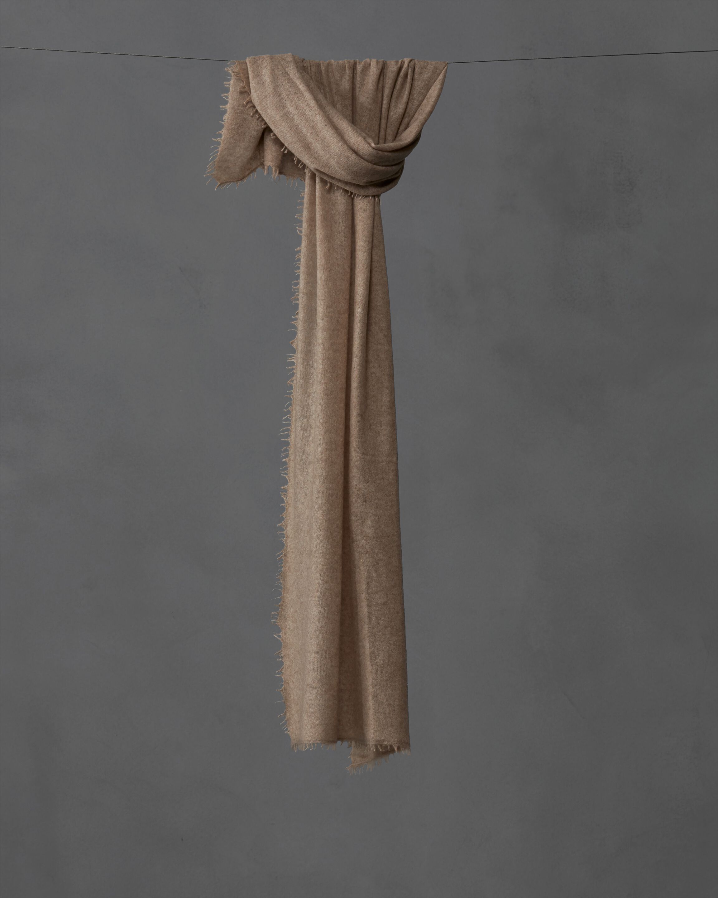 Кашемировый шарф Society Limonta PAL MELANGE ARCH-00033748 - Вид №2